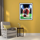 DIY Diamond Painting Kits Rugby Full Round Drill Wall Decor Art Home Decorations