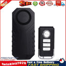 Wireless Anti-Theft Bike Alarm Motorcycle Warning Vibration Sensor (22R1) Newly