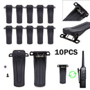 10x Belt Clip for Retevis H777 for BaoFeng BF-666S 777S BF-888S 2-Way Radio