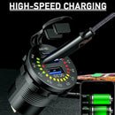 QC 3.0 USB Port Fast Car Charger Socket Outlet Adapter PD 12/24V Phone F Y7T4