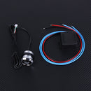 Vehicle Engine Start Press Button Push Switch Ignition Starter Blue Light