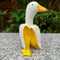 Banana Duck Sculpture - Funny Duck Art Statue Ornament Housewarming Garden