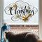 Christmas Window Stickers Merry Christmas Decorations For Home Xmas Wall Decor~