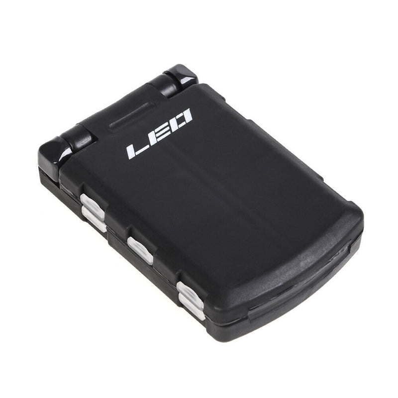 Portable Semi-Automatic Opening Fishing Tackle Box w/ Grids Fishing Accesso