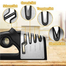 4 in 1 Diamond Coated Cutter Sharpener Scissors Sharpening Tool Kitchen P8Y9