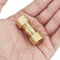 Brass Compression Fitting Straight Union Connector M7G3 *3/16"OD 3/16" OD P6T2