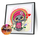 DIY 5D Diamond Painting Kit Part Special Shape Rhinestone Drawing Cat Picture