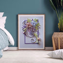 5D DIY Diamond Painted Round Diamond Flower Series E602