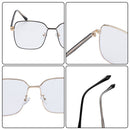 Anti-blue Ray Glasses Anti Glare & Eye Strain Square Glasses Computer Glasses