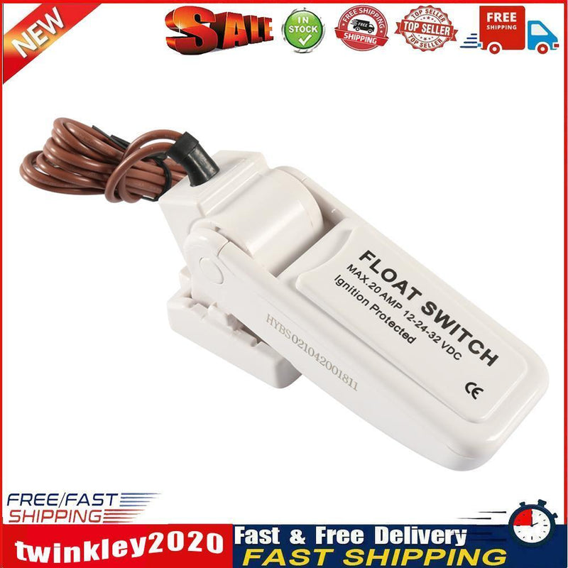 12V 24V 32V Automatic Boat Submersible Electric Bilge Pump Float Switch Newly