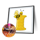 5D Diamond Painting Kit DIY Bee Round Drill Mosaic(B3425)