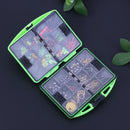 100Pcs 24 Types Outdoor Fishing Accessories Kit Pesca Fly Carp Fishing Supplies Suit