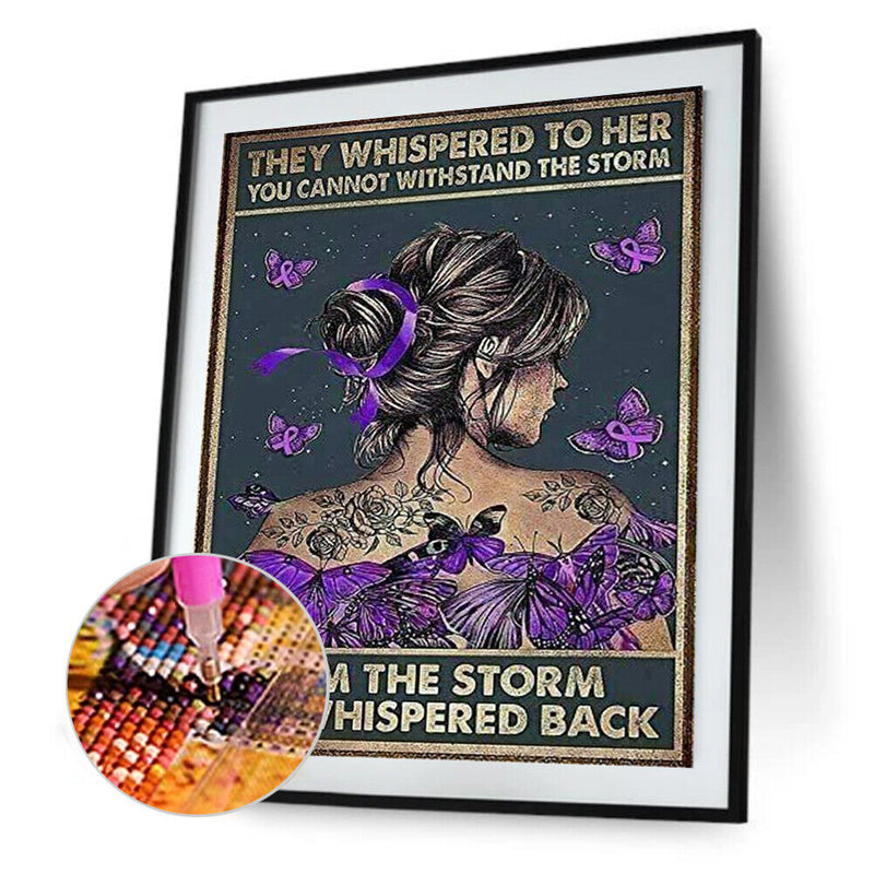 5D Diamond Painting Kit DIY abstract Full Round Rhinestone Art Craft