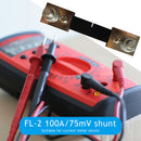 External Shunt FL-2 100A 75mV Current Meter Shunt Resister for Digital Ammeter