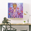 Diamond Painting Cartoon Girl Partial Special Drill Rhinestone Kit (EP003) Newly