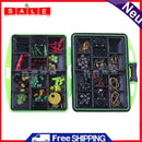 100Pcs 24 Types Outdoor Fishing Accessories Kit Pesca Fly Carp Fishing Supplies Suit