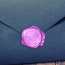Rose Xmas Pattern DIY Wax Seal Stamp Head for Stamping Envelope Wedding Cards