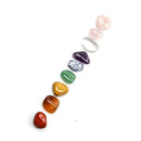 Seven Chakra Stones Colorful Set Amethyst Agate Jade Love Crystal Pink M9C E6B4