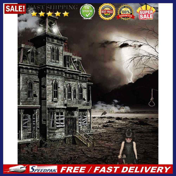 DIY Oil Paint by Numbers Hand Painted Horror Movie Coloring Picture Gift Deco