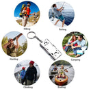 Portable Stainless Steel Three-Pipe Emergency Survival Whistle Outdoor Equipment