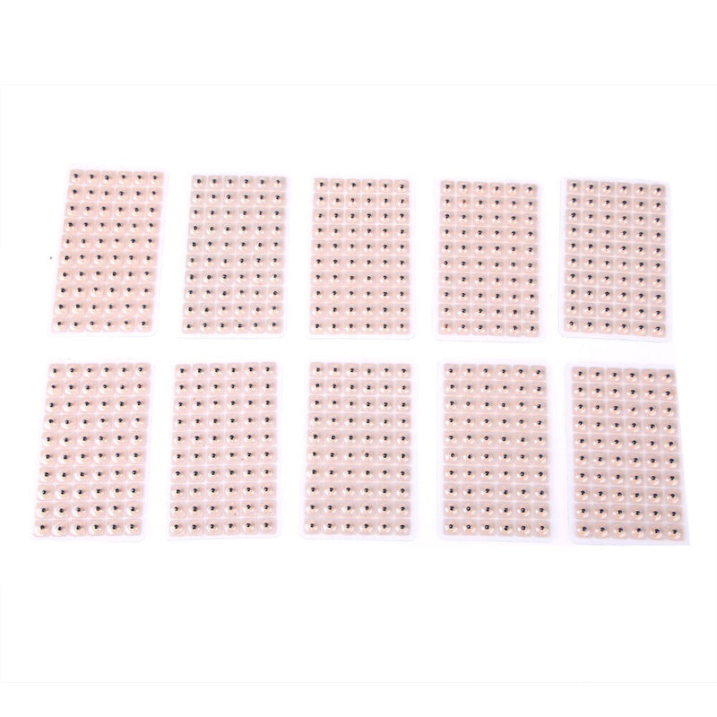 600pcs Magnetic Therapy Ear Patch Auriculotherapy Acupuncture Seeds Paste Hot