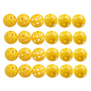 50pcs Plastic Whiffle Airflow Hollow Golf Practice Training Sports Bullets