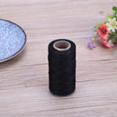 DIY 260m 150D/16 Flat Wax Line Thread Hand Stitching Sew Craft Tools(Black)