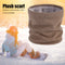 Scarf Neck Cover Outdoor Sports Skiing Cycling Warm Knitted Scarves Double Layer