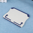 Portable Music Stand Hand Roll Desktop Reading Frame Flat Holder (Beige) Newly
