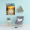 5D DIY Diamond Painting Beach Sunrise Round Drill Art Picture Rhinestone Deco