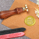 25mm Christmas Wax Seal Stamp Cartoon Head DIY Retro Sealing Decor (SD040) Newly