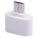 Micro USB Cable Adapter USB 2.0 to USB OTG Converter for Mouse (White 1pc)