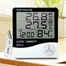 LCD Digital Temperature Humidity Meter HTC-2 Hygrometer H7J4 Thermometer R5R3