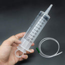 1m Disposable Soft Fluid Tube Liquid Feeding Hose for Pumping Dispensing  Newly