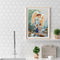 Angel Kid Oil Paint by Numbers Hand Painted Frameless Picture Home Ornament K
