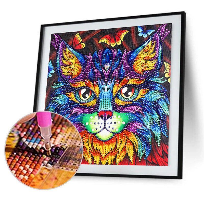 Diamond Painting DIY Animal Partial Special Drill Rhinestone Kit (YXC071) Newly