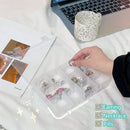 Beads Container Transparent Storage Box Little Stuff Storing Small Items Case