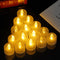 24pcs Candle Wedding Decorative Candles for Weddings Led Light Bedroom Deco