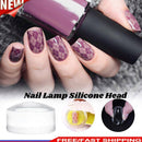 Clear Jelly Silicone Nail Art Stamping Stamper Set DIY Tools R0U7