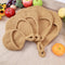 Wall-Mounted Jute Fruit Vegetable Basket Wall Hanging Storage (30x38cm) Newly