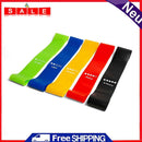 5pcs Resistance Bands Training Gym Exercise Strength Pilates Expander Pull Rope