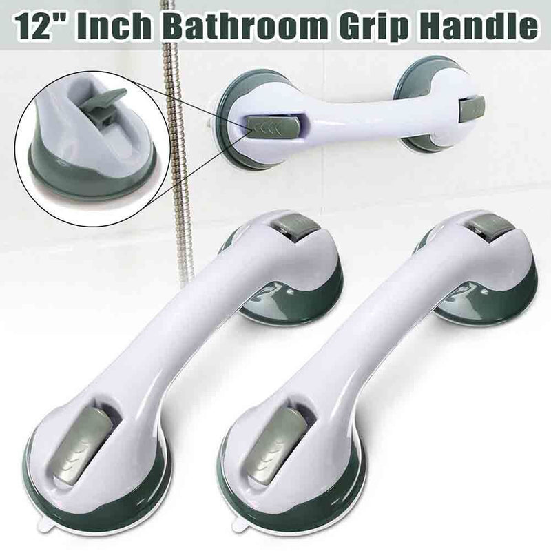 Bathroom Grip Handle Shower Tub Suction Cup Grave Bar Handrail Anti-Slip Holders