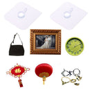 Transparent Wall Hanger Storage Hanger Seamless Adhesive Hooks Photo Frame Hook