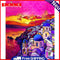 Sunset Town Oil Paint By Numbers DIY Coloring Picture Kits for Adults Children