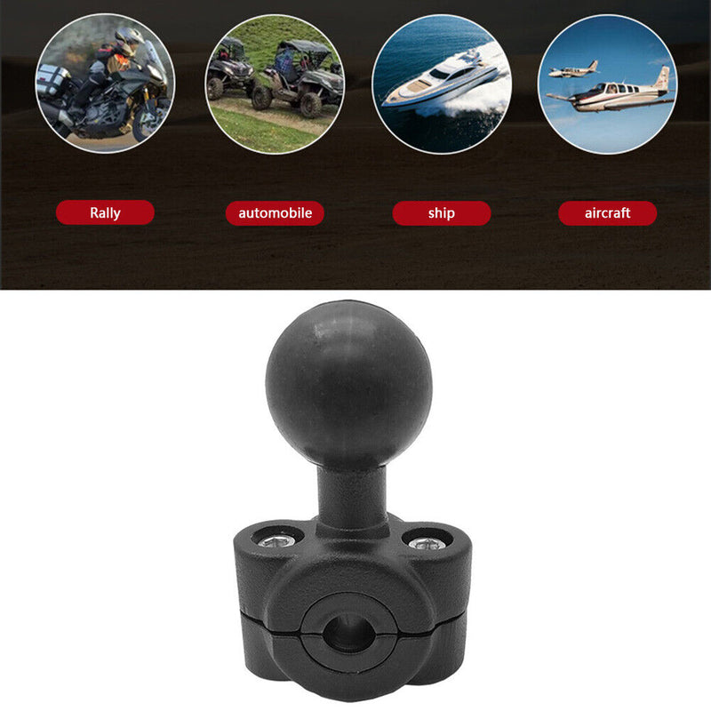 Clamp Ball Base for 8.2-14mm Motorcycle Side Mirror Stem Phone Holder Acces
