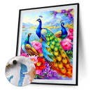 Animal Oil Paint By Numbers Kit DIY Frameless Drawing Picture for Adults Deco