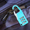 Mini 3 Digit Combination Padlock Zinc Alloy Travel Luggage Lock (Blue) Newly