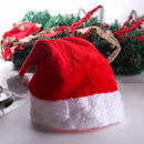 Kids Santa Headgear Glowing Christmas Hat Plush Xmas Cap Christmas Decorations
