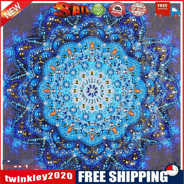5D DIY Special-shaped Diamond Painting Cross Stitch Kit (DZ228 Mandala)