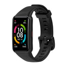 Silicone Smart Watch Strap for Honor Band 6 Replacement Wristband (Black) Newly